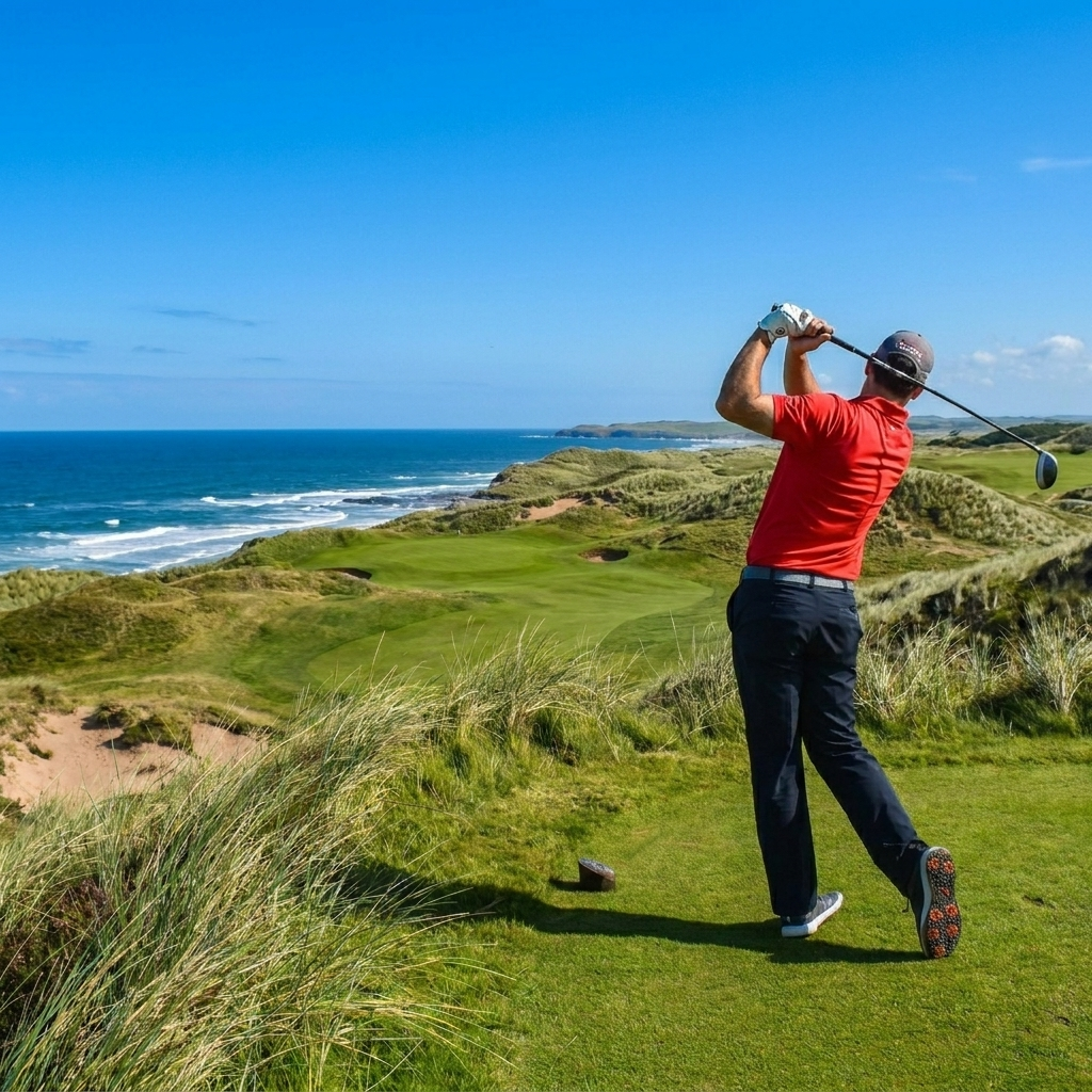 Golfers at Turnberry